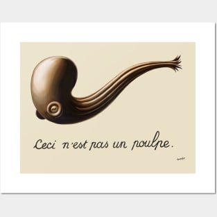 Ceci n'est pas une pipe Posters and Art